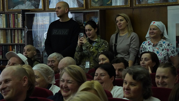 Концерт в госпитале имени Н. Н. Бурденко - 7