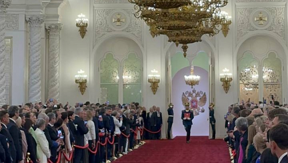 Илья Бачурин на церемонии инаугурации президента РФ - 2