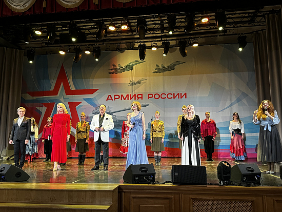 Москонцерт поздравил сотрудников Военного комиссариата Москвы