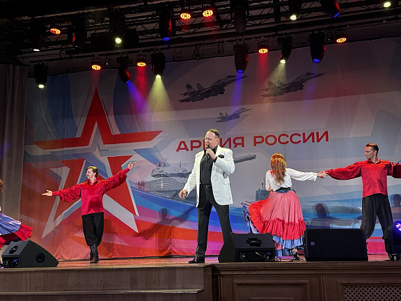 Москонцерт поздравил сотрудников Военного комиссариата Москвы - 2